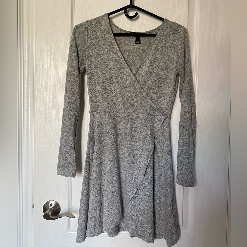 Grey Long Sleeve Dress (3/$20)